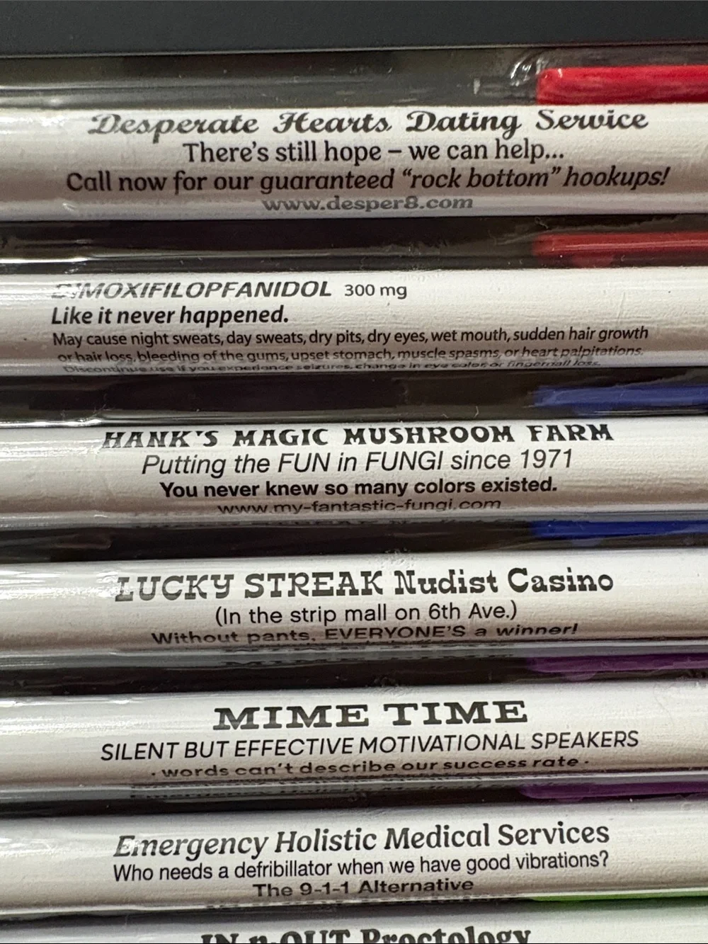 Fred assorted ballpoint